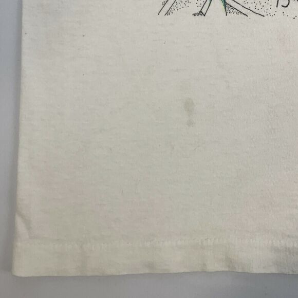 Vintage 80s Washington DC Map T Shirt Mens M Medium Pennsylvania Ave USA White - Picture 7 of 12